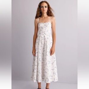 Rebecca Taylor Francine Floral Tie Dress